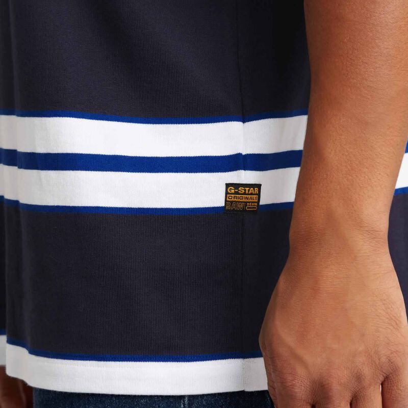 G-Star Stripe Boxy T-Shirt image number 2